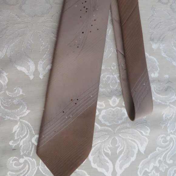 St. Michael Men's Brown Ombre TIE Vintage (K101) - Picture 1 of 4